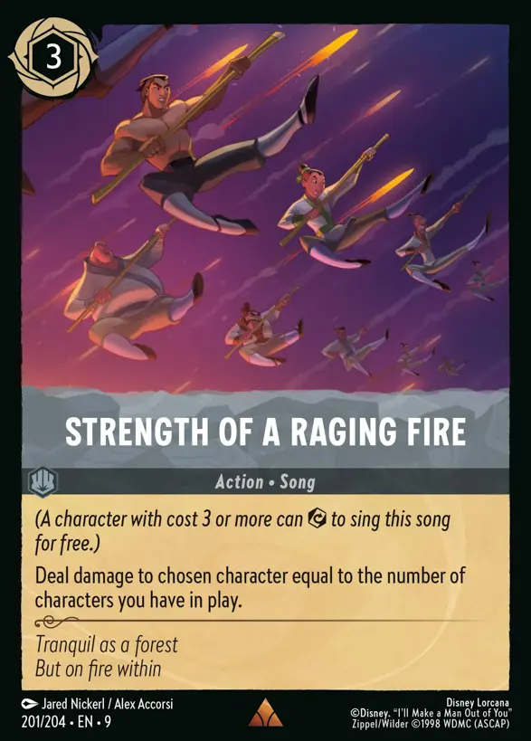 201/204 Strength of a Raging Fire