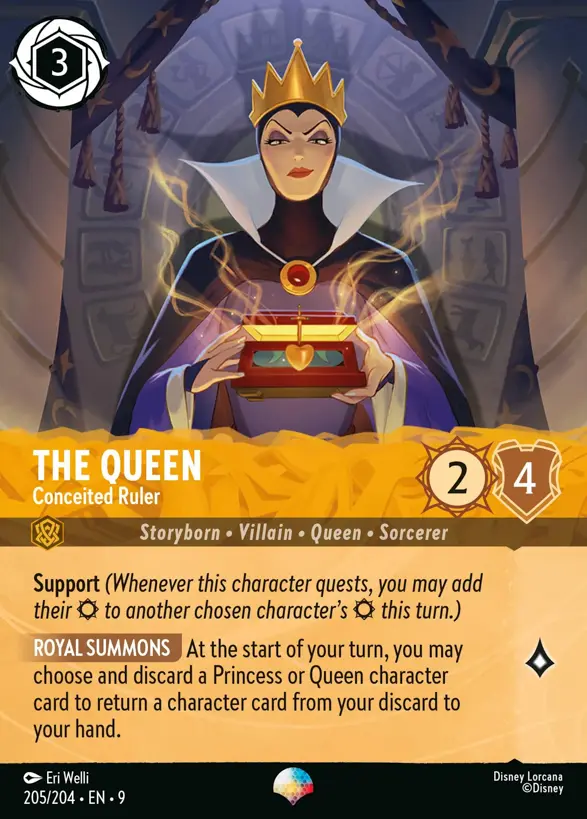 205/204 The Queen - Conceited Ruler