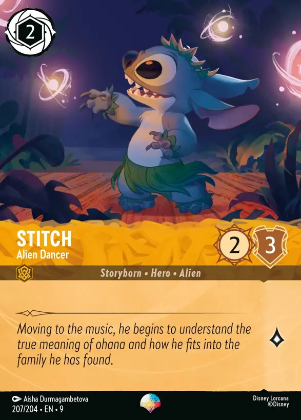 207/204 Stitch - Alien Dancer