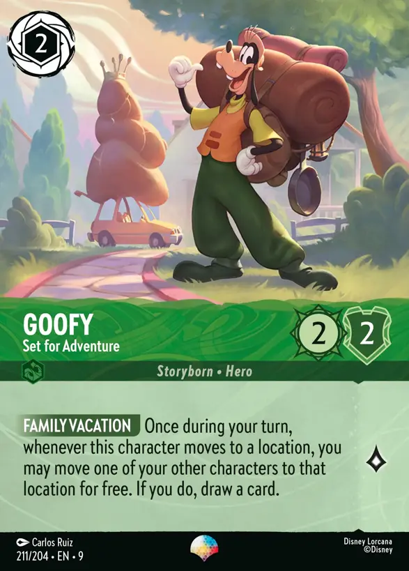 211/204 Goofy - Set for Adventure