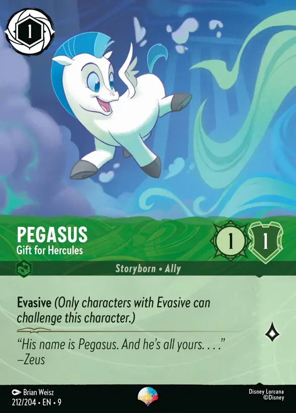 212/204 Pegasus - Gift For Hercules