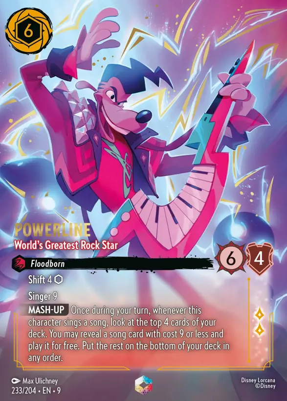 233/204 Powerline - World's Greatest Rock Star