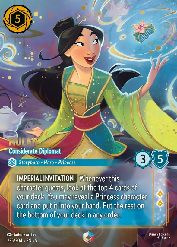 235/204 Mulan - Considerate Diplomat