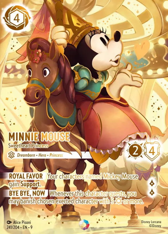 241/204 Minnie Mouse - Sweetheart Princess