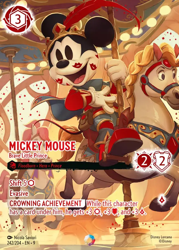 242/204 Mickey Mouse - Brave Little Prince
