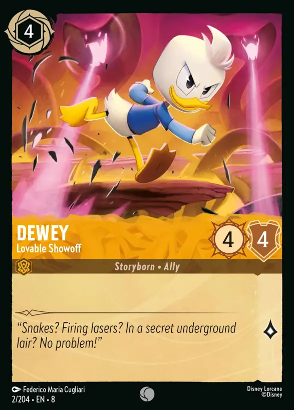 Dewey – Lovable Showoff 2/204