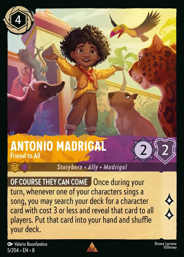 Antonio Madrigal – Friend to All 5/204