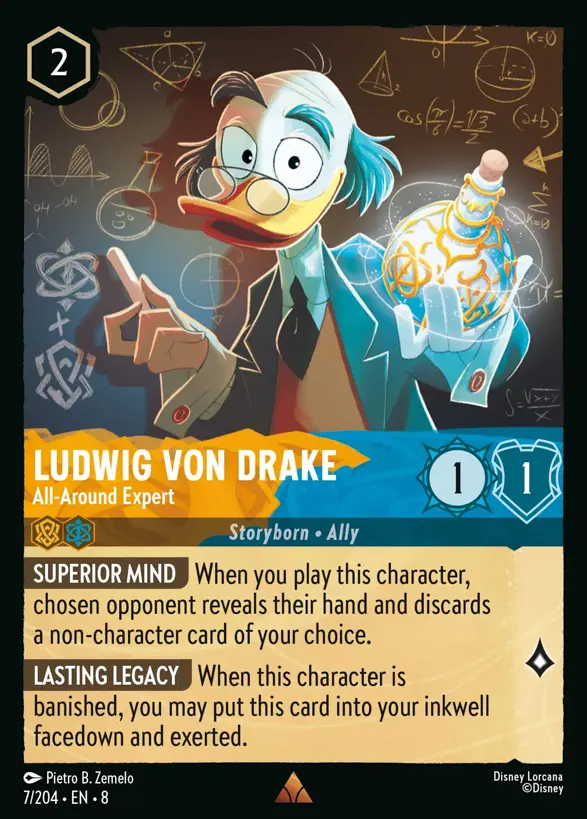 Ludwig Von Drake – All-Around Expert 7/204