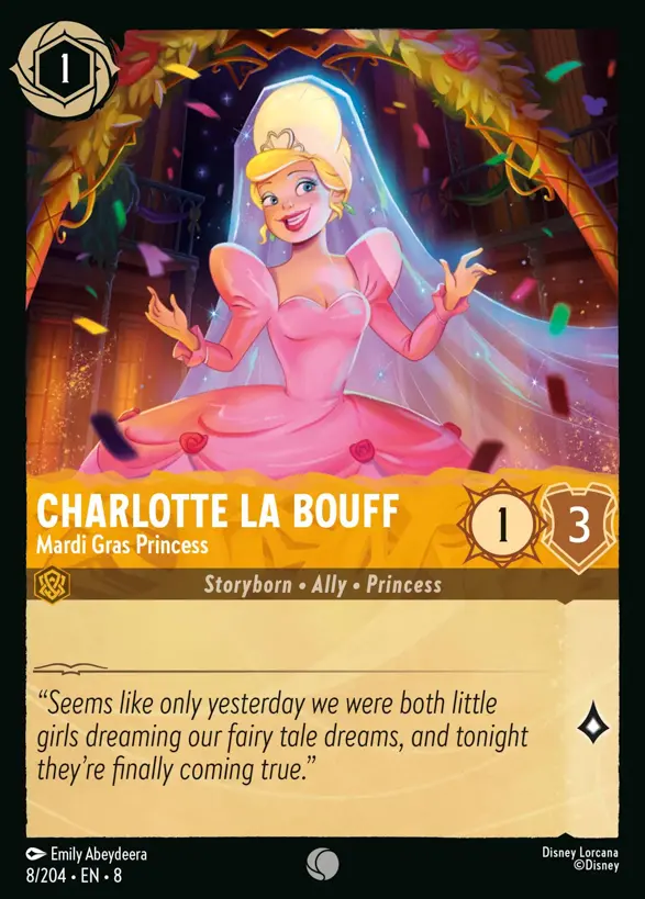 Charlotte La Bouff – Mardi Gras Princess 8/204