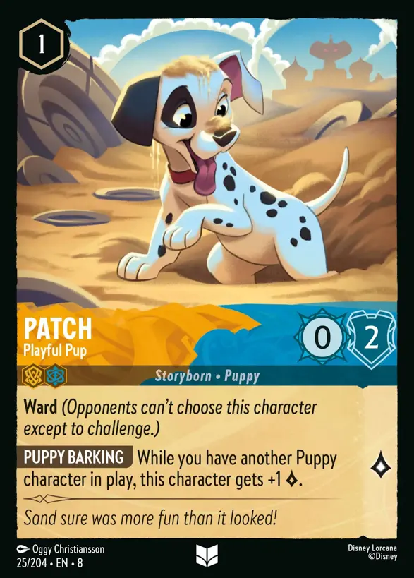 Patch – Playful Pup 25/204