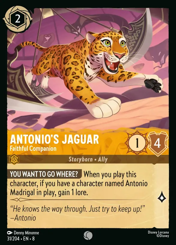 Antonio's Jaguar - Faithful Companion 31/204