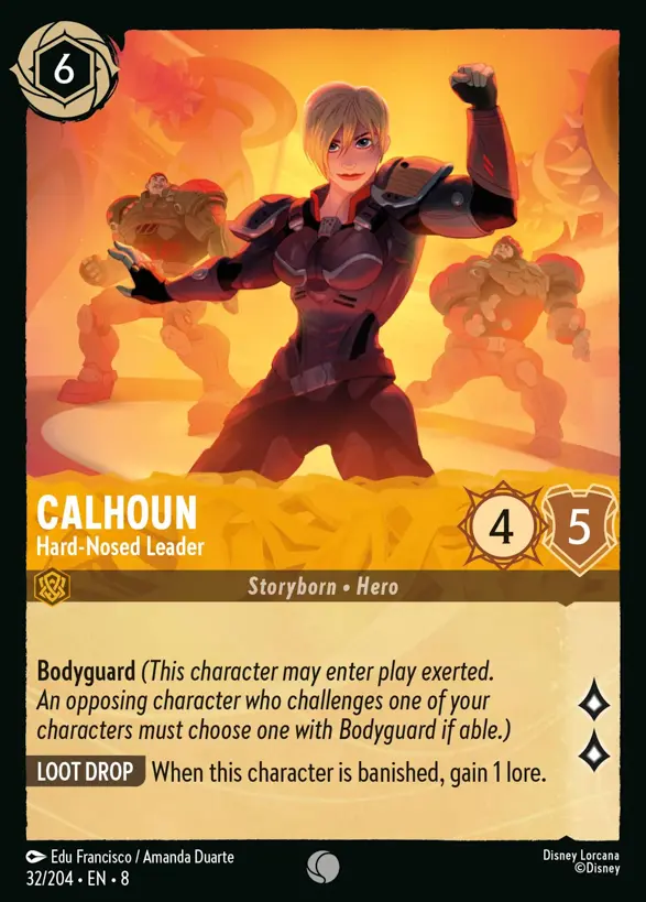 Calhoun - Hard-Nosed Leader 32/204