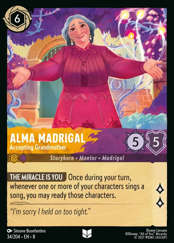 Alma Madrigal - Accepting Grandmother 34/204
