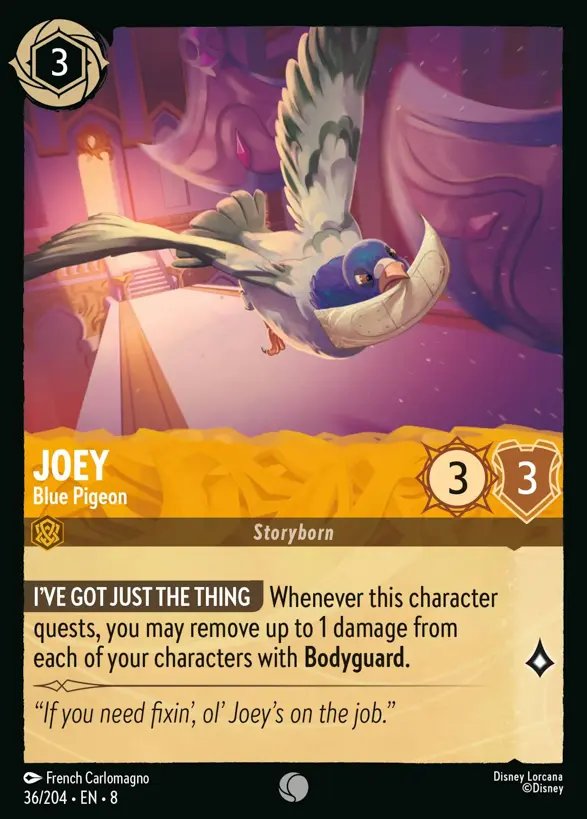 Joey - Blue Pigeon 36/204