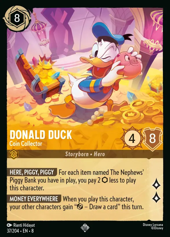 Donald Duck - Coin Collector 37/204