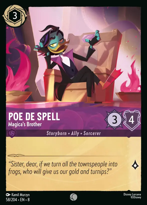 Poe De Spell - Magica's Brother 58/204