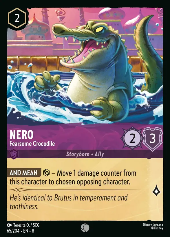 Nero - Fearsome Crocodile 65/204