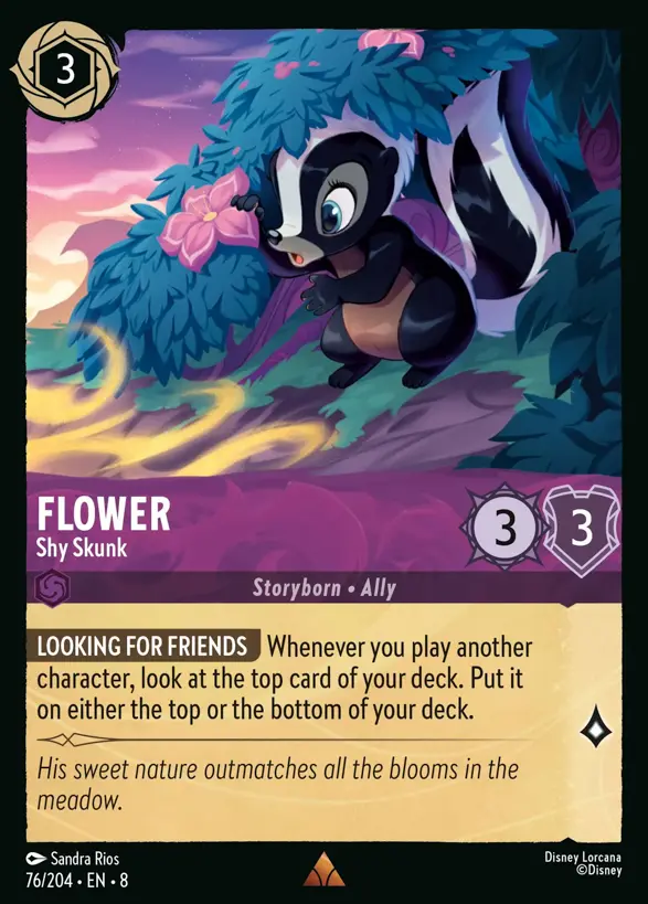 Flower - Shy Skunk 76/204