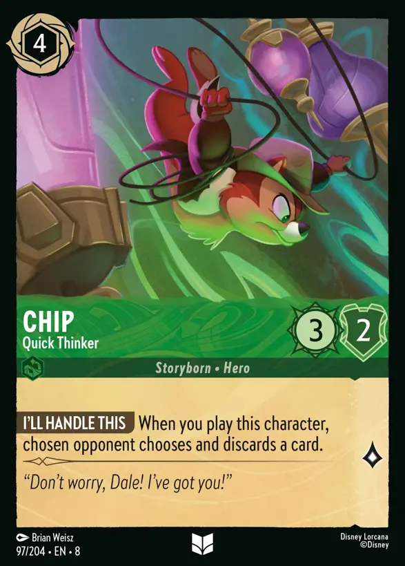 Chip - Quick Thinker 97/204
