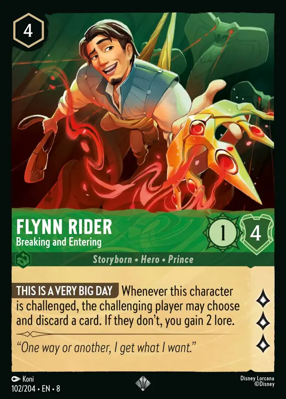 Flynn Rider - Breaking and Entering 102/204