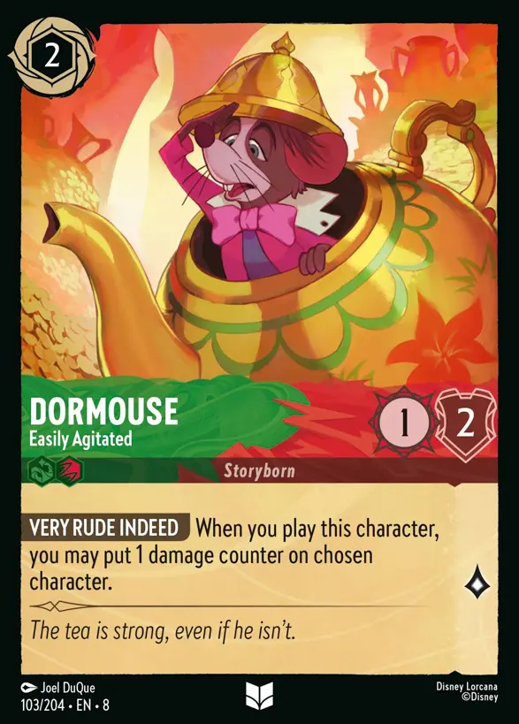 Dormouse - Easily Agitated 103/204