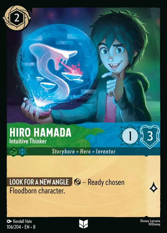 Hiro Hamada - Intuitive Thinker 106/204