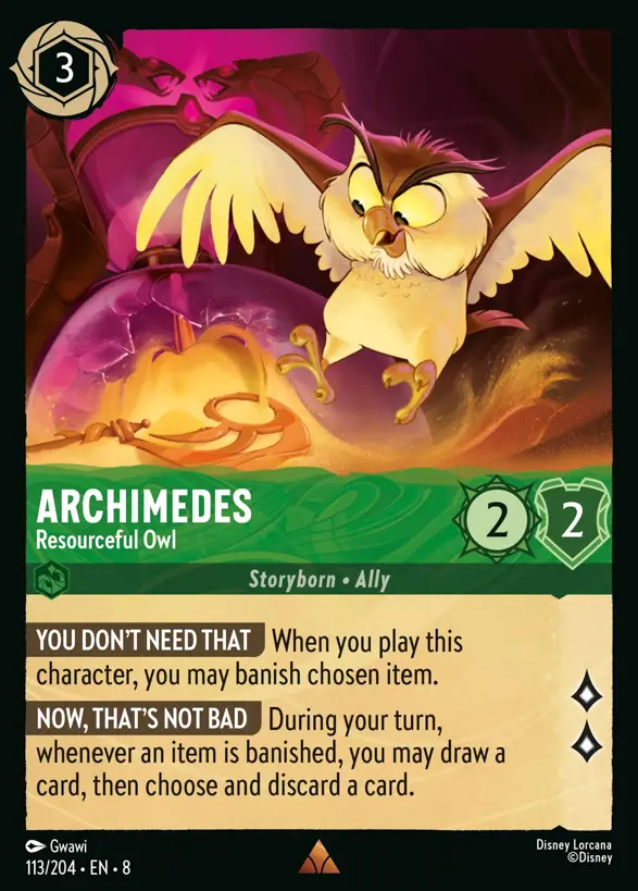 Archimedes - Resourceful Owl 113/204