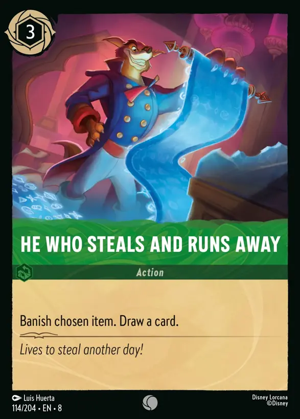He Who Steals and Runs Away 114/204