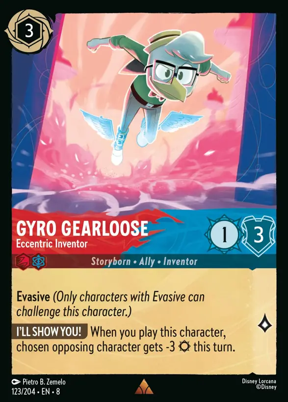 Gyro Gearloose - Eccentric Inventor 123/204