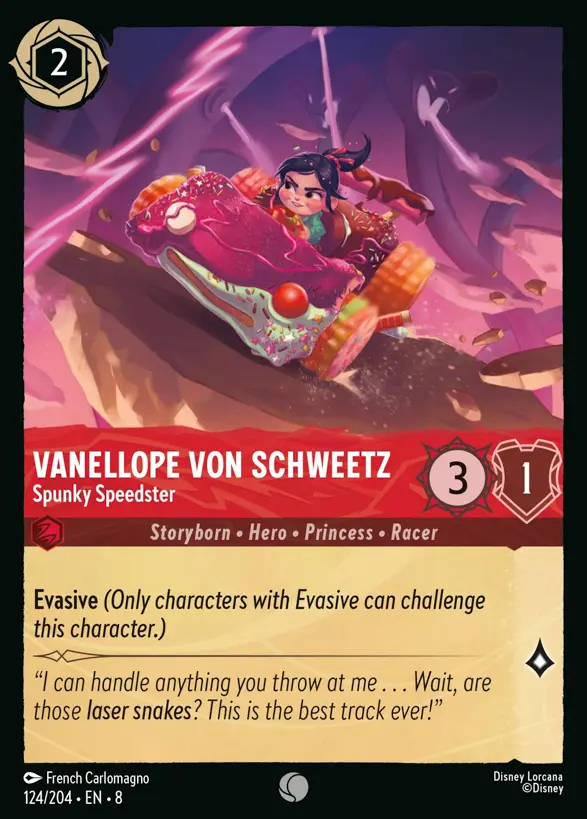 Vanellope Von Schweetz - Spunky Speedster 124/204