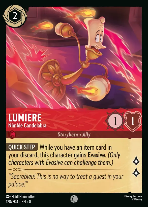 Lumiere - Nimble Candelabra 128/204