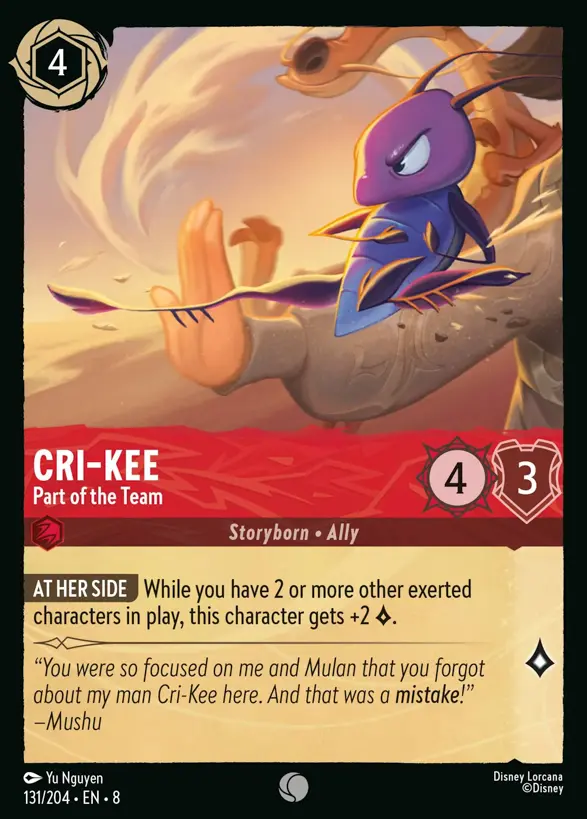 Cri-Kee - Part of the Team 131/204