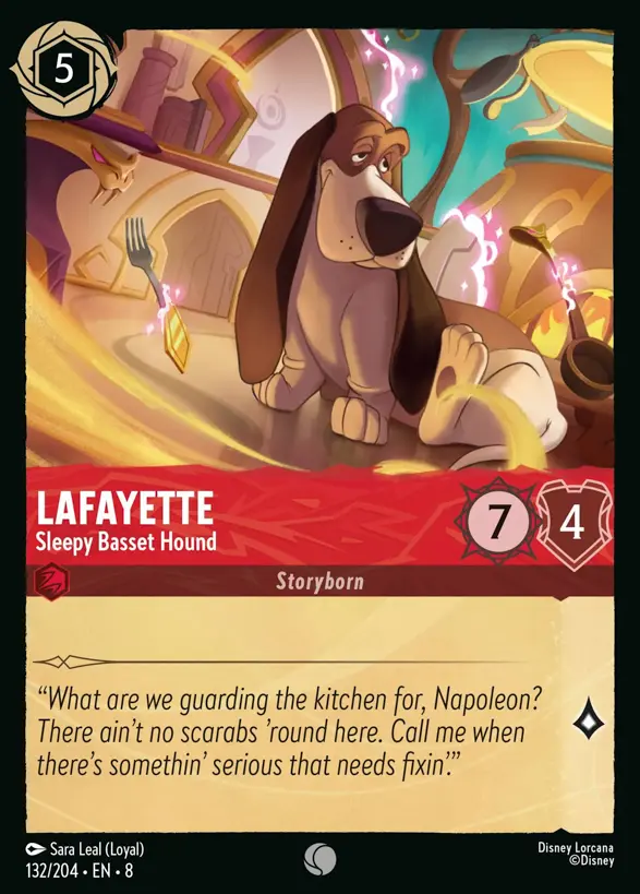 Lafayette - Sleepy Basset Hound 132/204