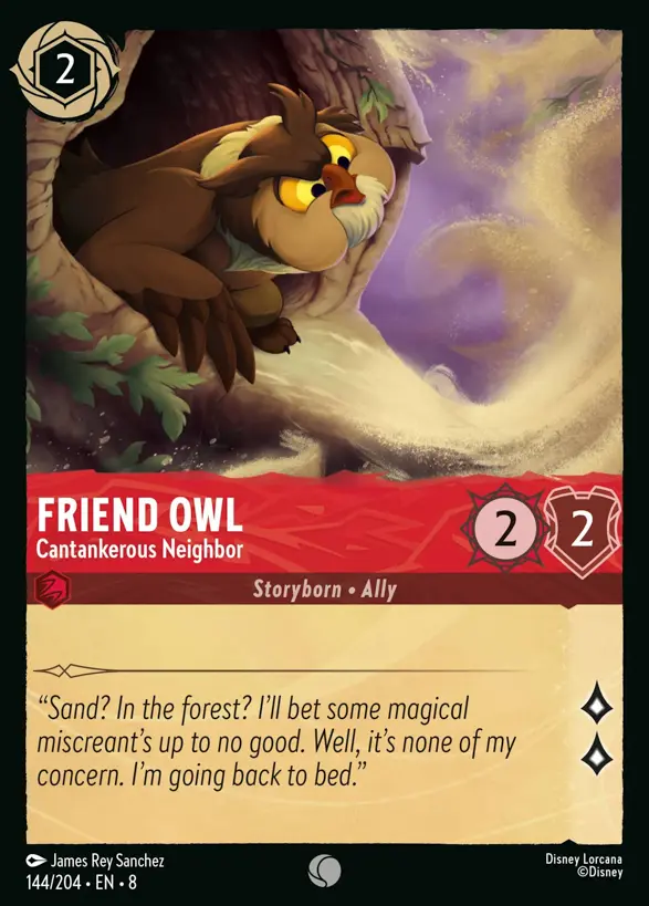 Friend Owl - Cantankerous Neighbor 144/204