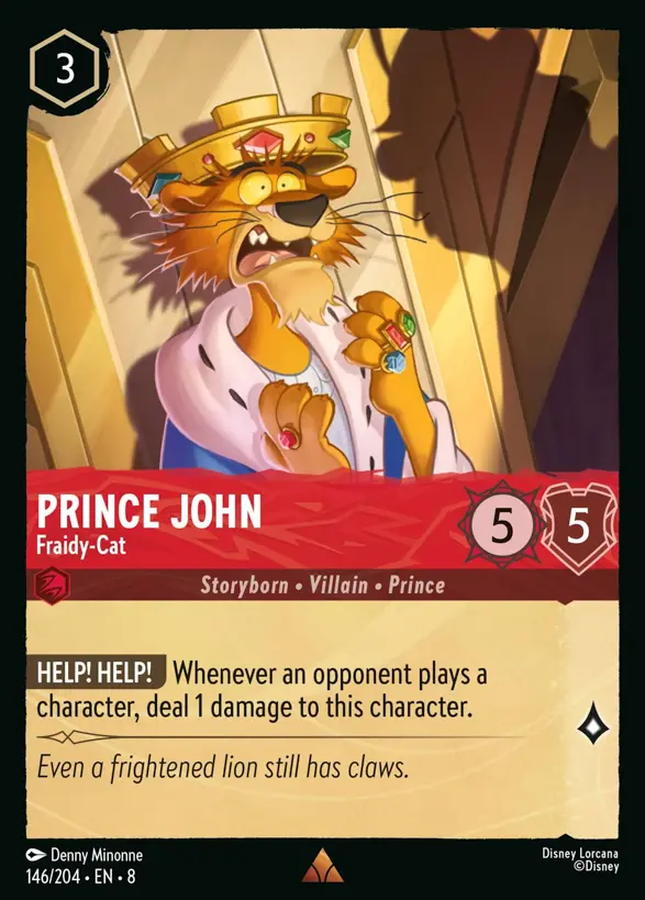 Prince John - Fraidy-Cat 146/204