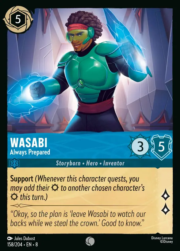Wasabi - Always Prepared 158/204