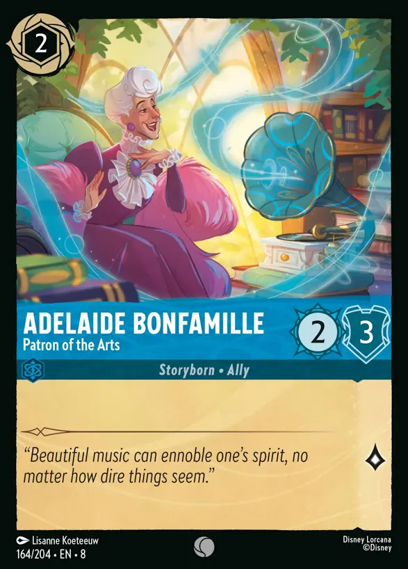 Adelaide Bonfamille - Patron of the Arts 164/204