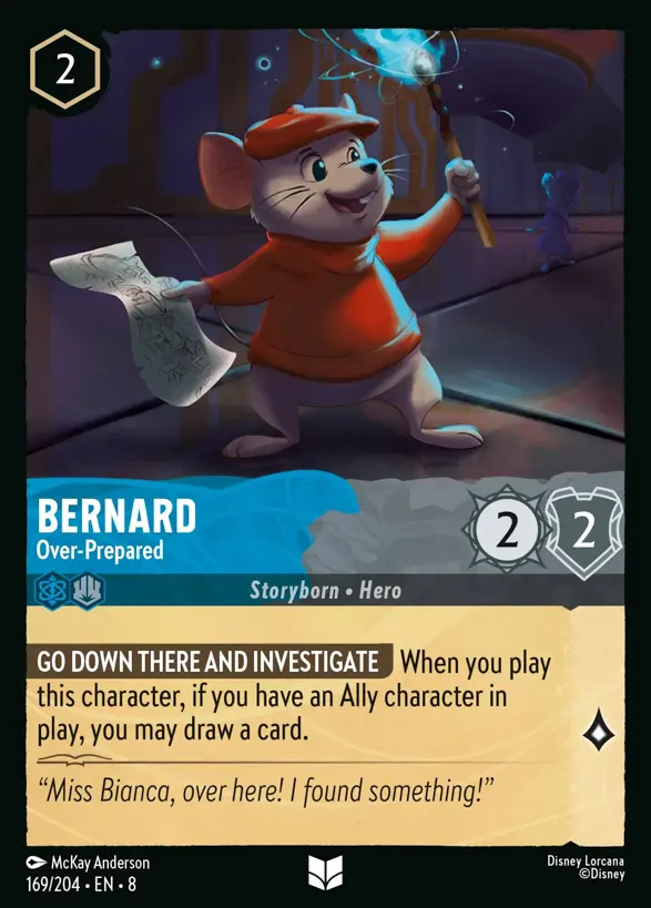 Bernard - Over-Prepared 169/204