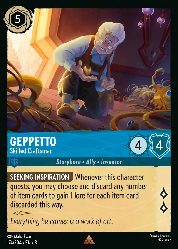 Geppetto - Skilled Craftsman 174/204