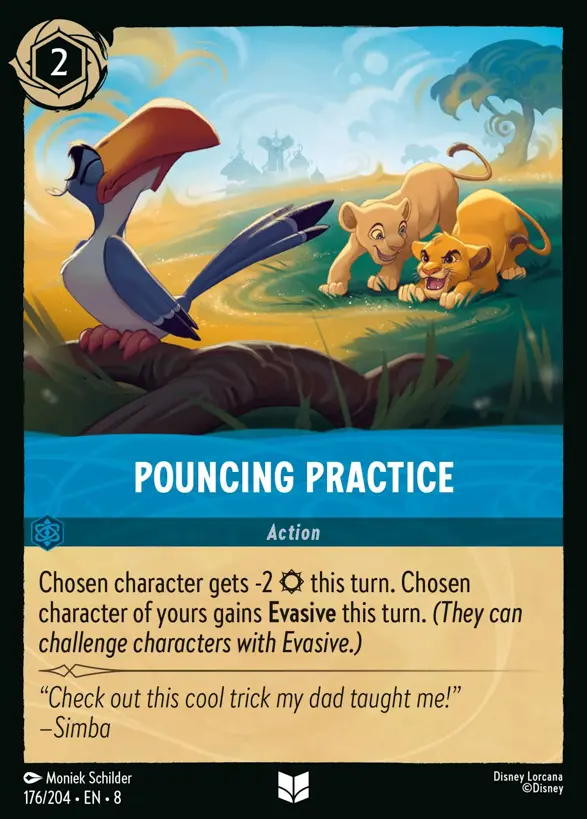 Pouncing Practice 176/204