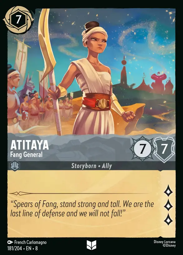 Atitaya - Fang General 181/204