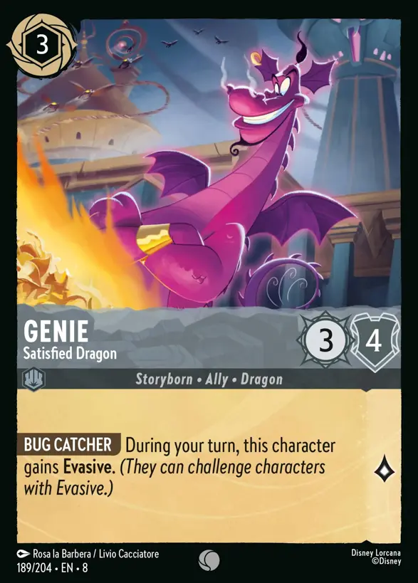 Genie - Satisfied Dragon 189/204