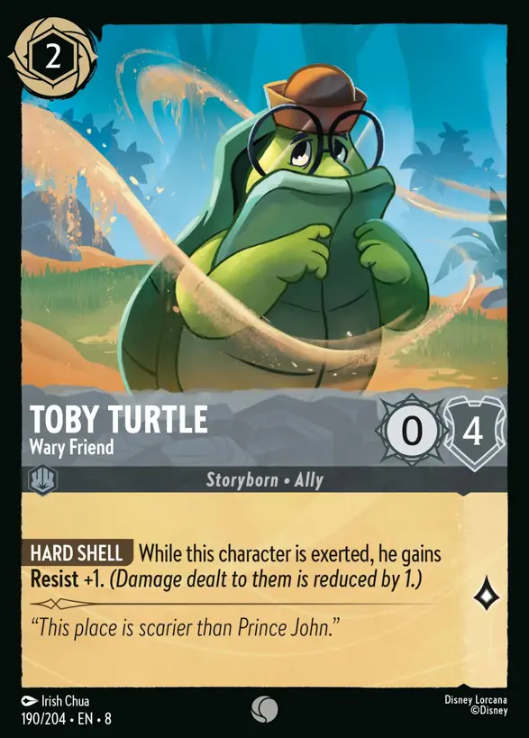 Toby Turtle - Wary Friend 190/204