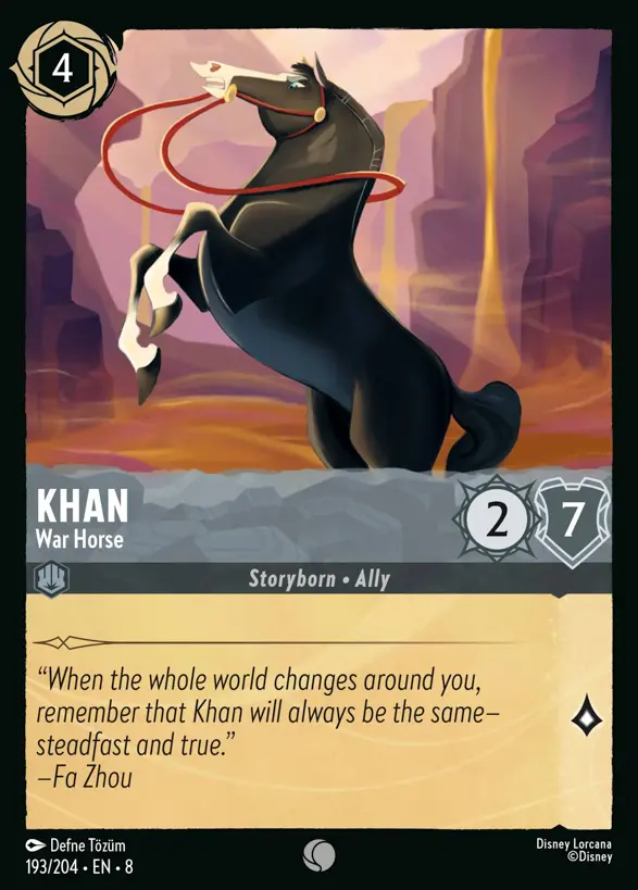Khan - War Horse 193/204