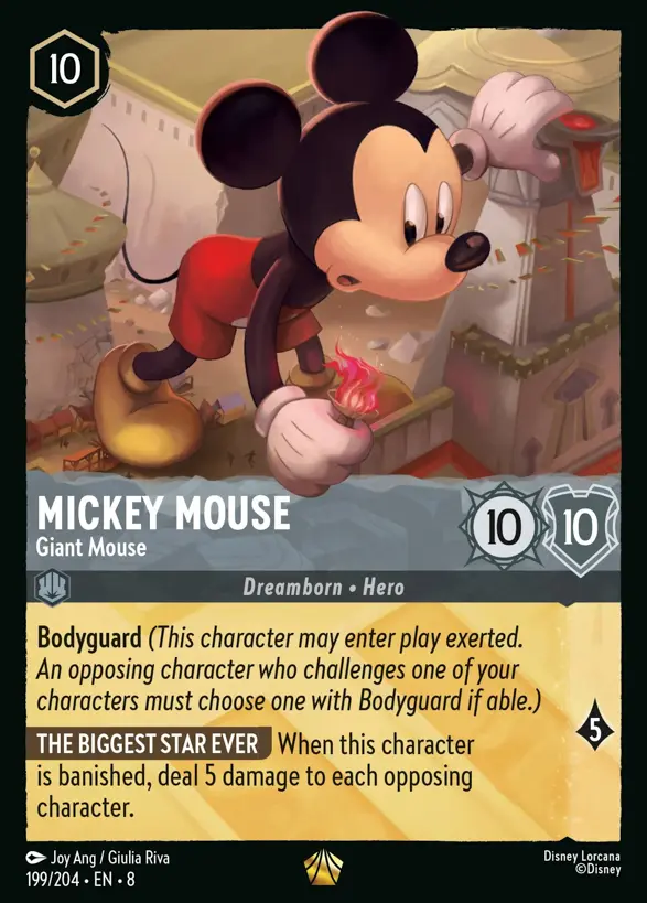 Mickey Mouse - Giant Mouse 199/204
