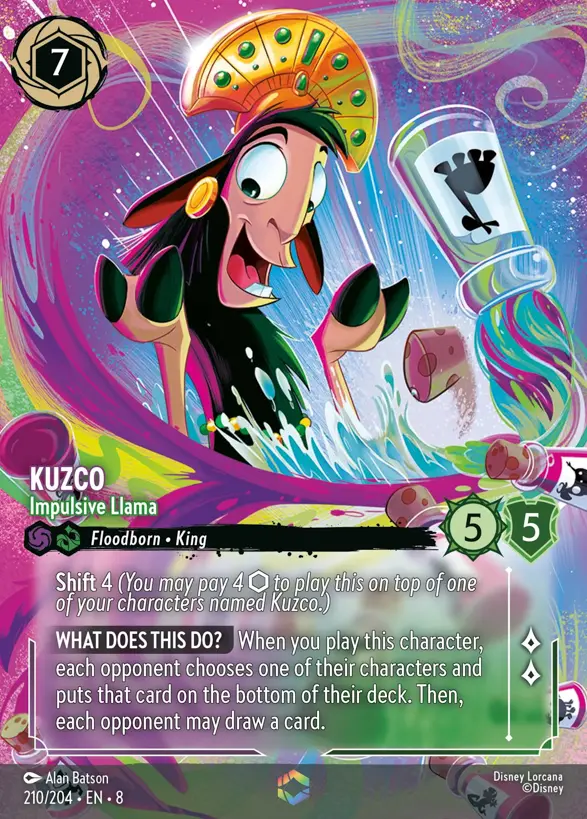 Kuzco - Impulsive Llama 210/204
