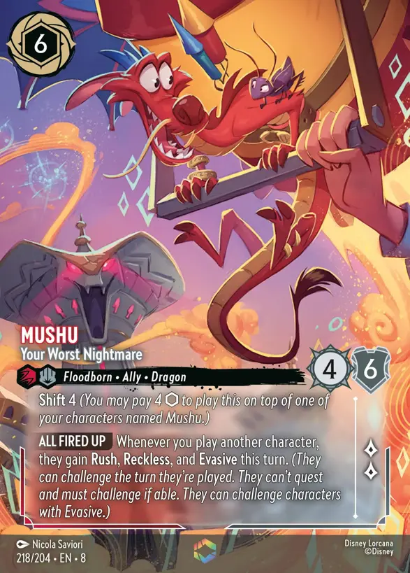 Mushu - Your Worst Nightmare 218/204