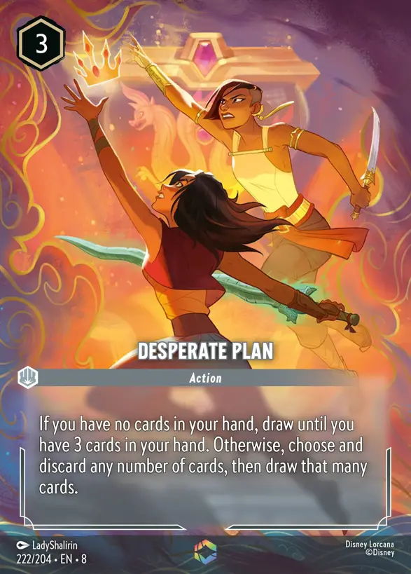 Desperate Plan 222/204