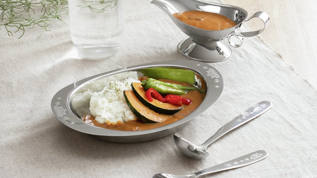 アラジンジーニーのカレー食器シリーズ