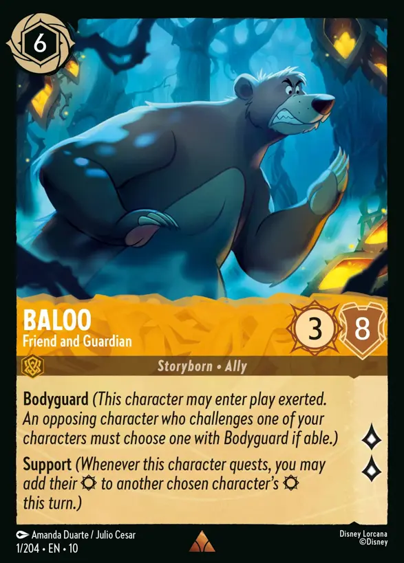 Baloo - Friend and Guardian『1/204·EN·10』 Baloo - Friend and Guardian『1/204·EN·10』